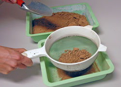 sift soil