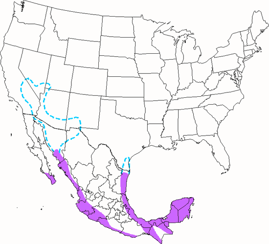 bird range map