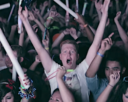Music festival party