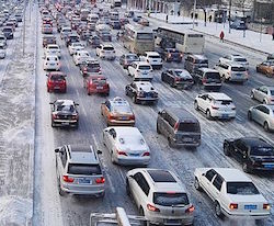 Traffic in China