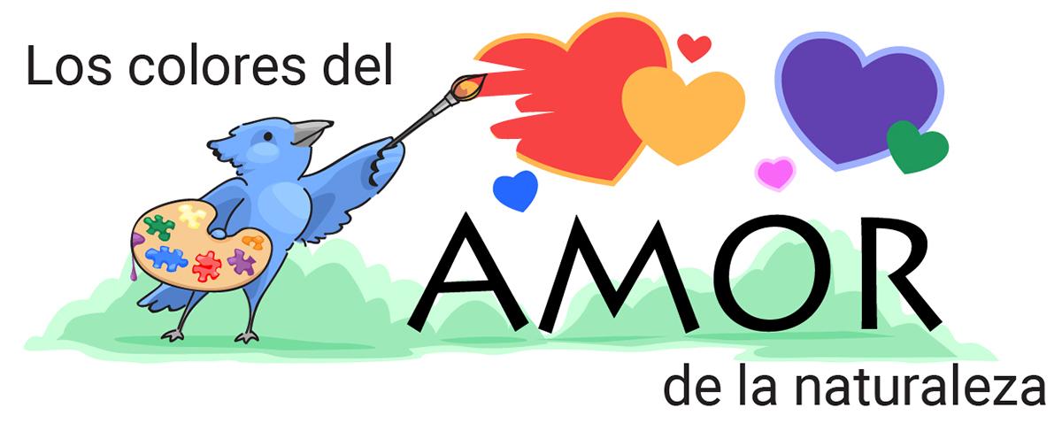 Los colores del amor de la naturaleza