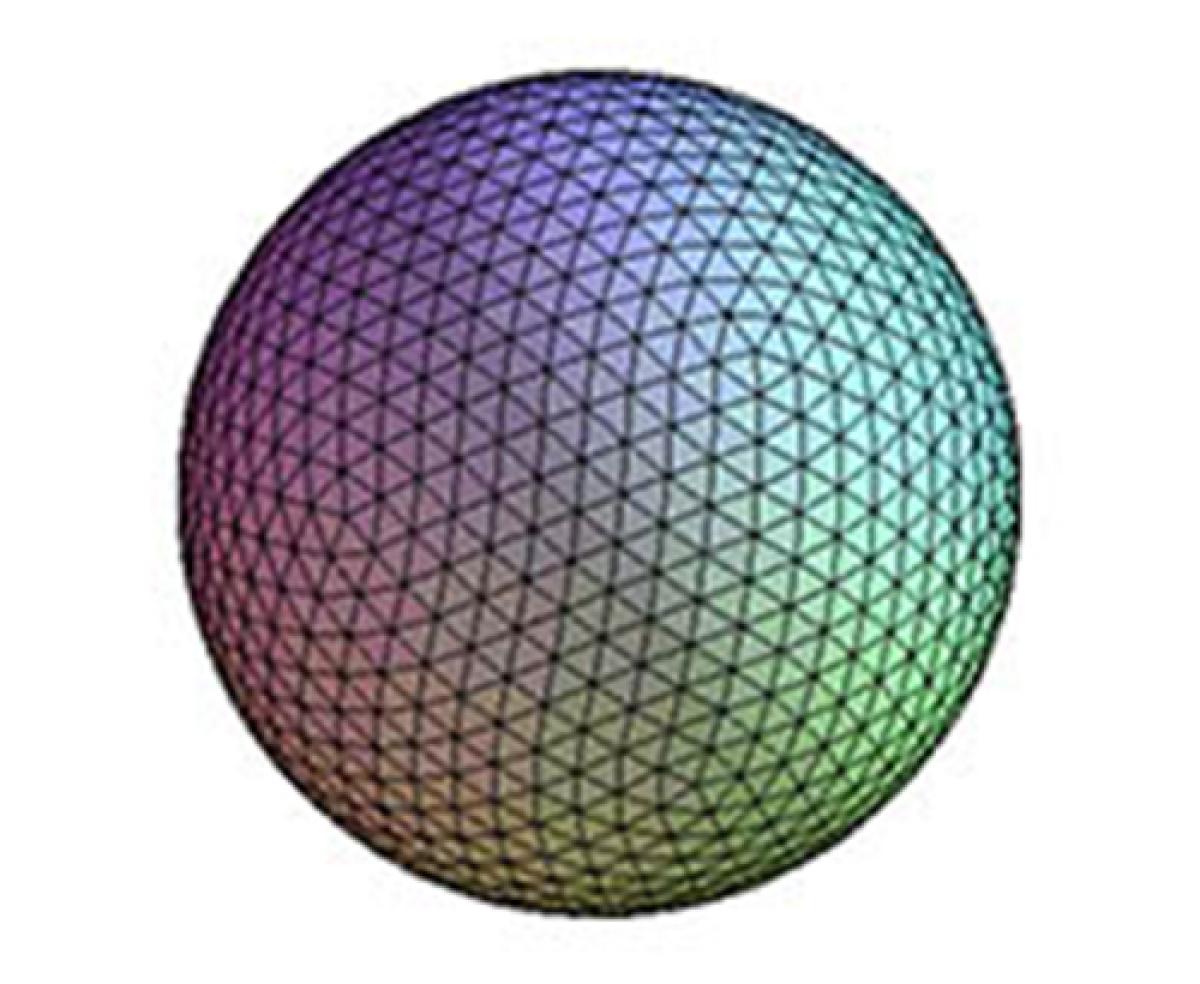 Colored Triangle Sphere