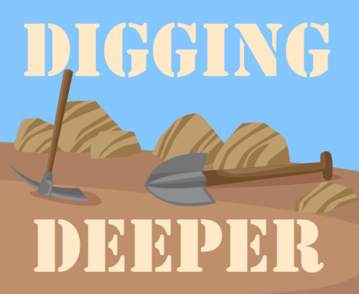 Digging deeper illustration