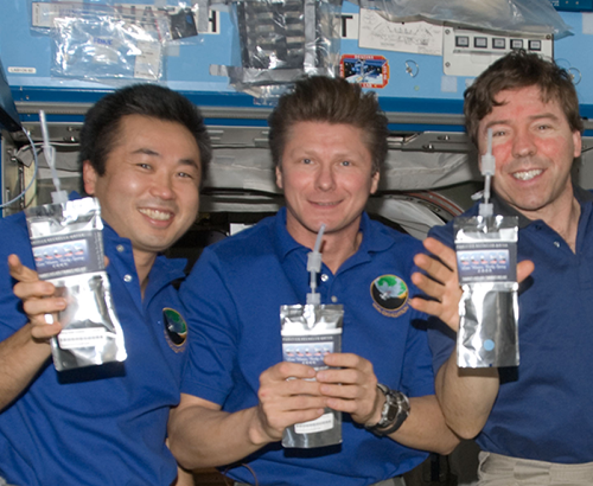 International Space Station Crew members