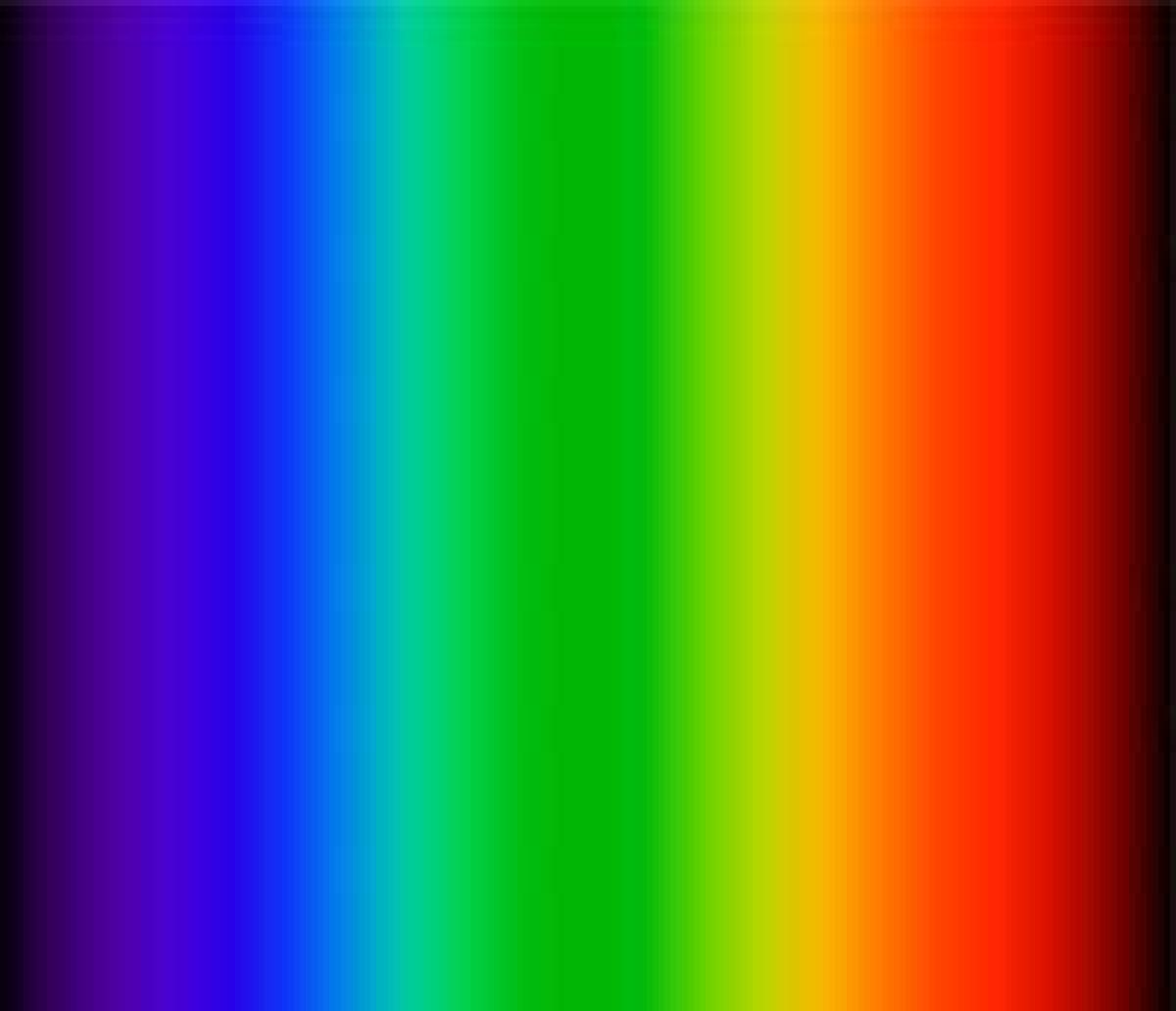 Light spectrum colors