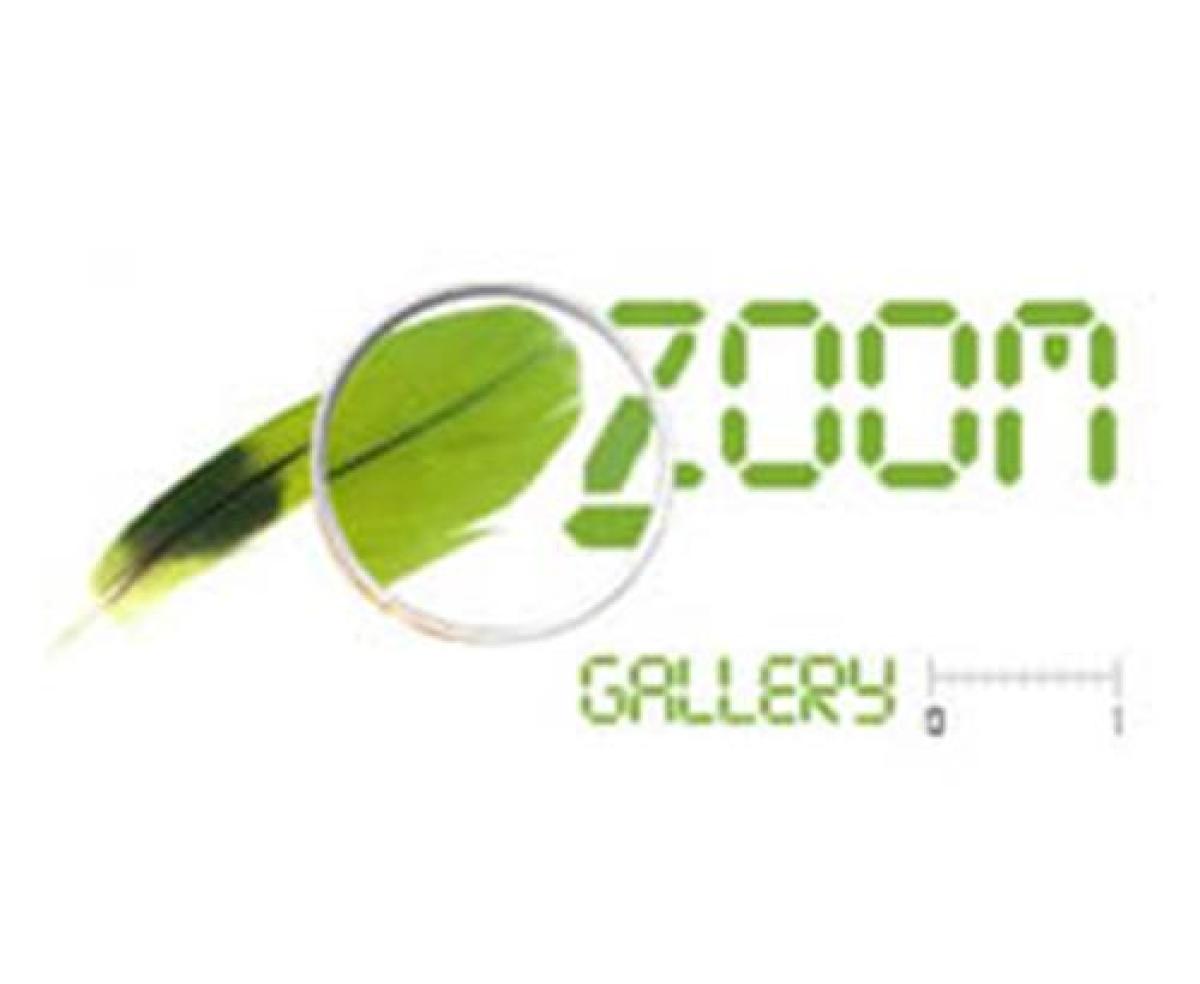 Zoom gallery text styled in green